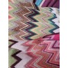 bellissima tuta simil missoni trama afro cotone